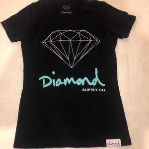 Women's Diamond Supply Co. T-shirt Size S